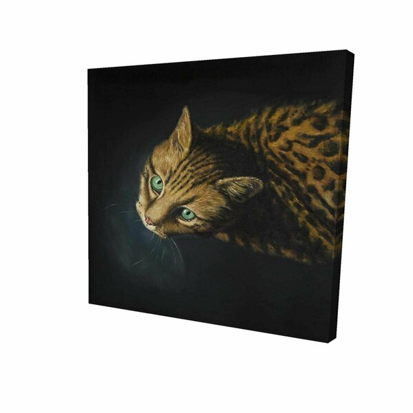 Fondo 16 x 16 in. Bengal Cat-Print on Canvas FO2789242